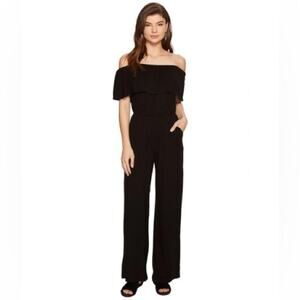 BB Dakota Niko Off The Shoulder Black Jumpsuit